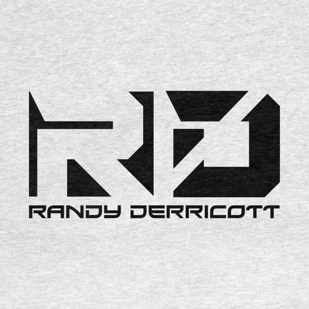 Randy Derricott Logo (Black) by Randy Derricott Merch